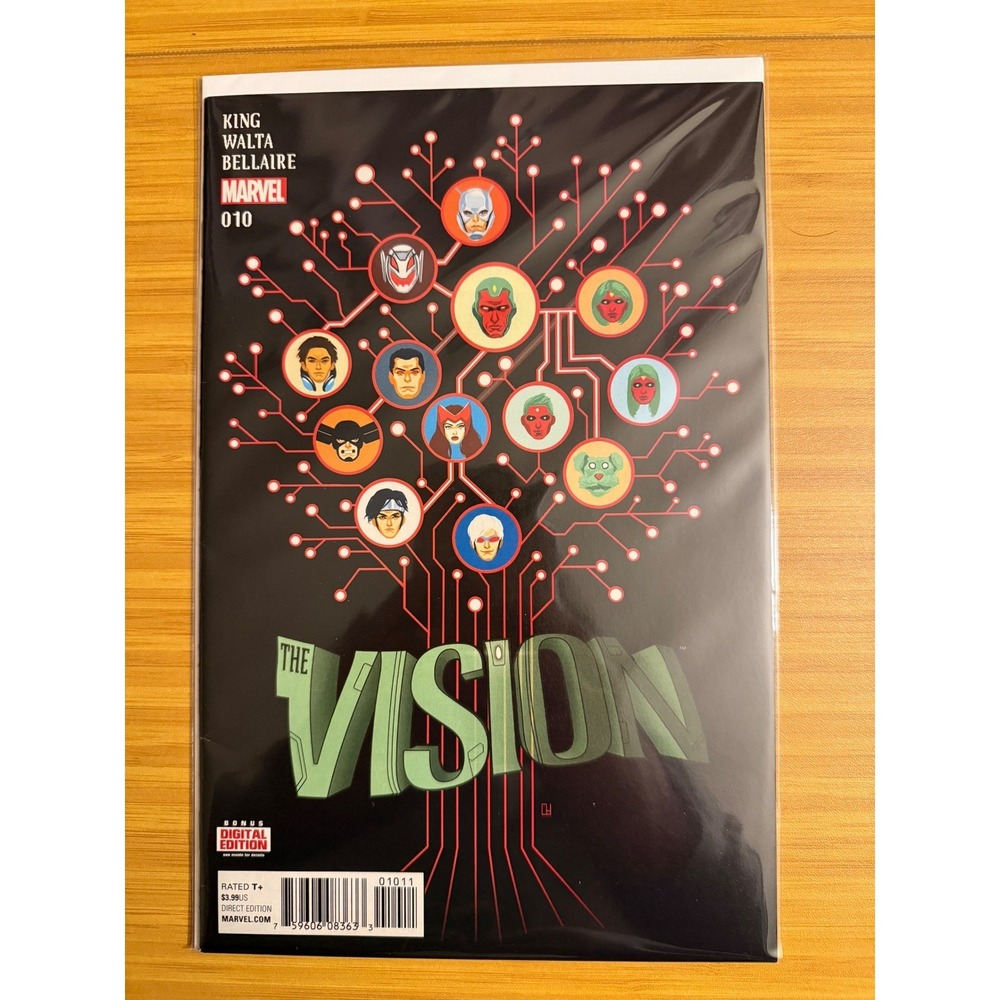 The Vision Marvel‎ Comic Book 010 King Walta Bellaire